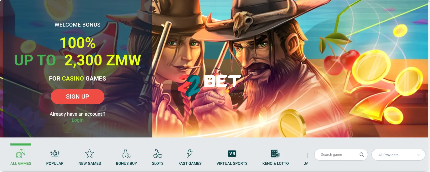 22Bet Bonus Offers and Promotions